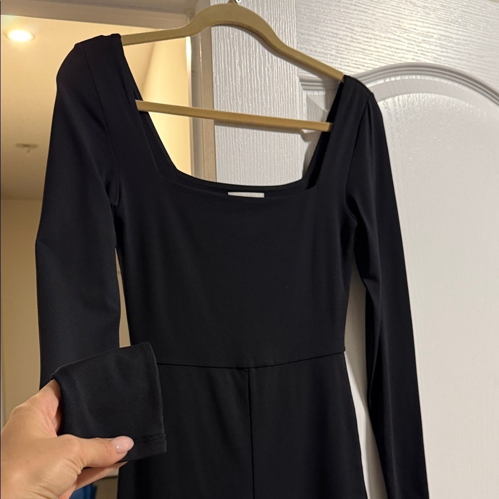 Babaton Black Long Sleeve Jumpsuit - Picture 4 of 5